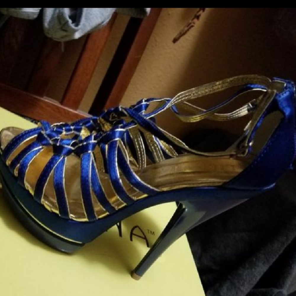 Open toe Strap Heels